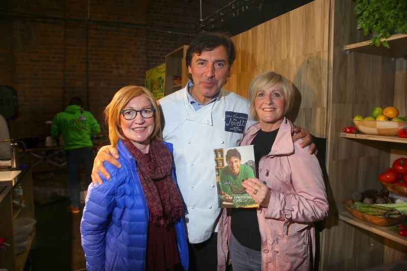 Other image for Star chef mixes with crowds at food festival